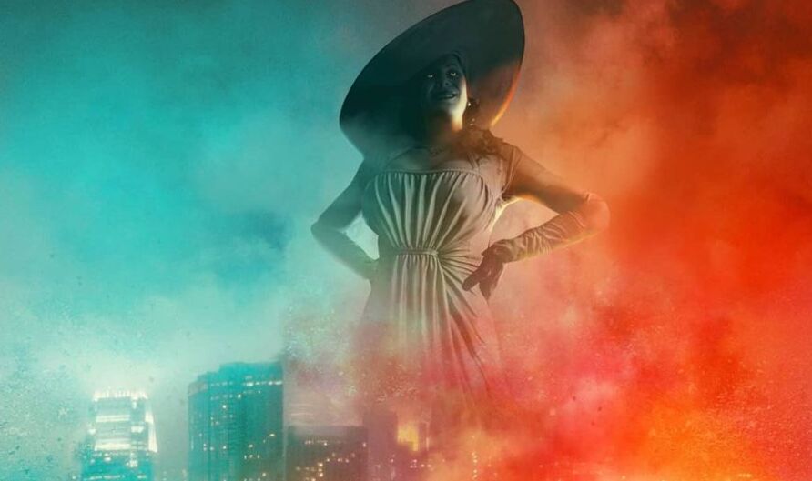 Годзилла против Димитреску: BossLogic показал арт с героиней Resident Evil Village - изображение обложка