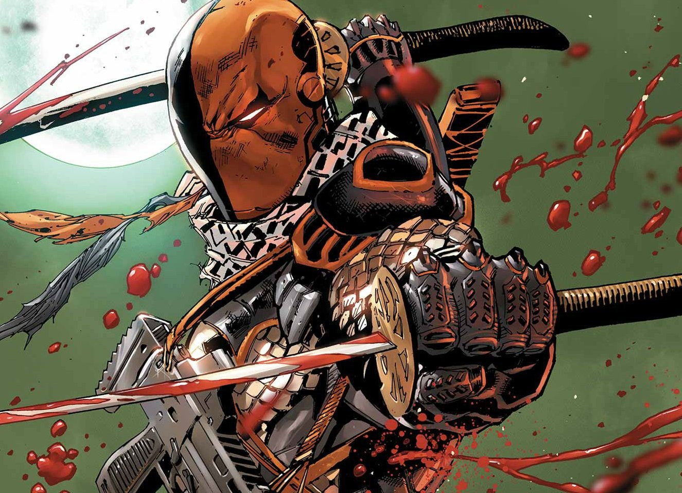 Дефстроук встретится с молодыми супергероями в новом кроссовере DC - изображение обложка