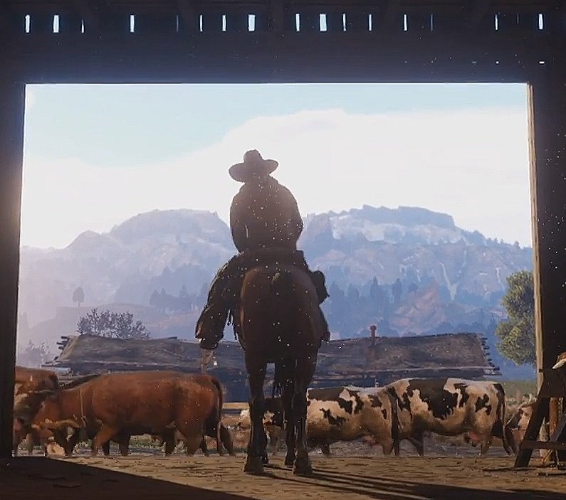 Трейлер Red Dead Redemption 2. Просто дух захватывает!