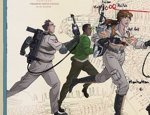 Охотницы за привидениями встретятся с Охотниками на страницах комиксов - изображение обложка