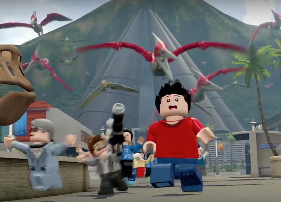 Новый трейлер Lego Jurassic World: игра за мозазавра и возня с ДНК