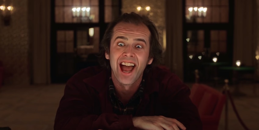 В фильм «Сияние» добавили сумасшествия: Николас Кейдж заменил Джека Николсона благодаря нейросетям - изображение обложка