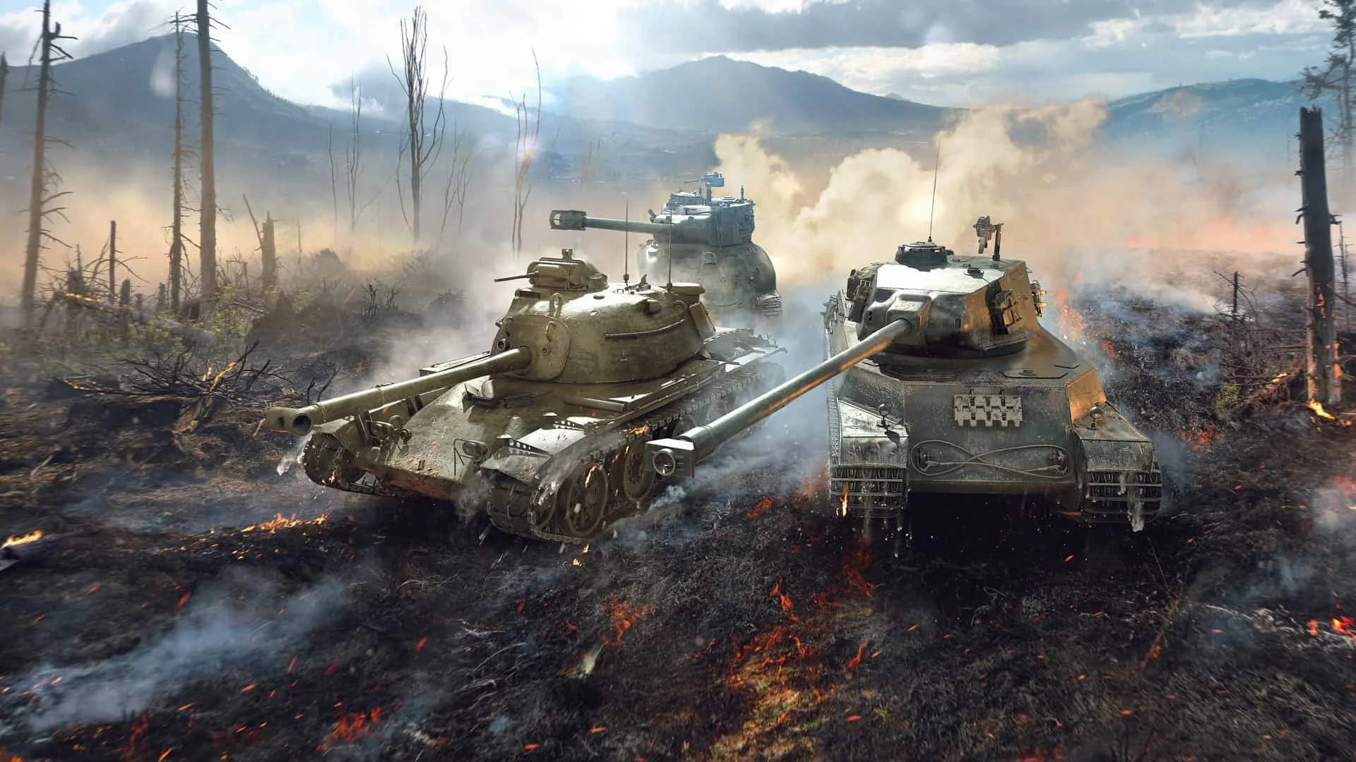 Фото: кадр из игры World of Tanks Blitz