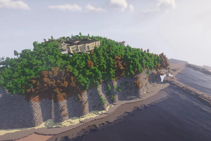В Minecraft построили «дворец Путина» в масштабе 1:1 - изображение обложка