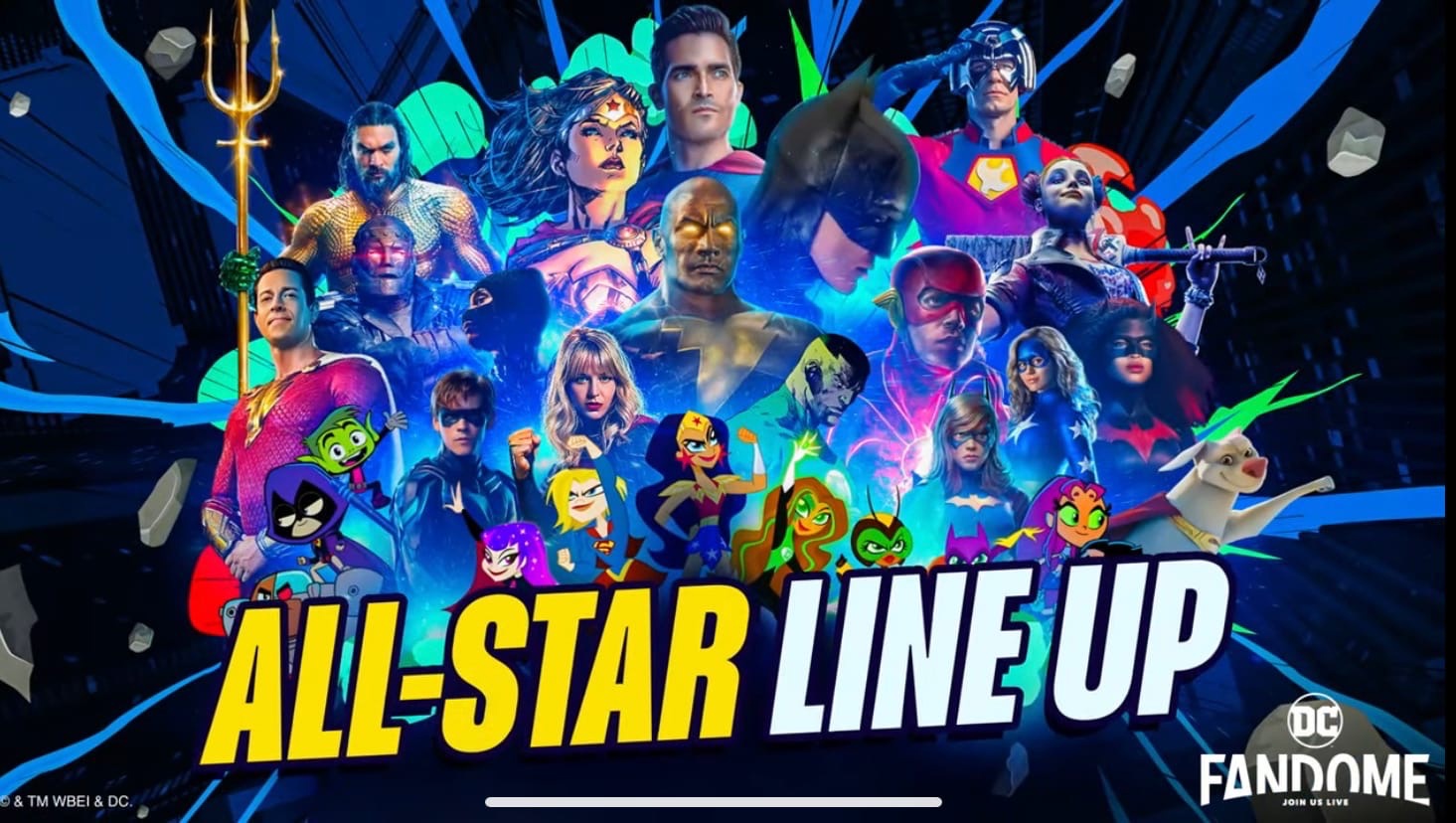 DC FanDome объявил список приглашённых звёзд - изображение обложка