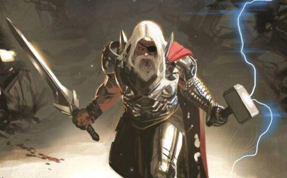 «Тор: Любовь и гром»: художник показал Рассела Кроу в образе старого Короля Тора - изображение обложка