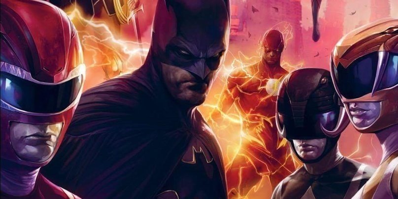 Лига справедливости встретится с Могучими рейнджерами - изображение обложка