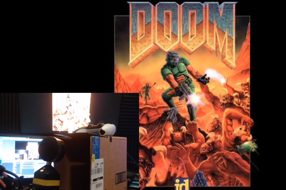 Саундтрек оригинальной DOOM запустили на контроллере DualSense - изображение обложка