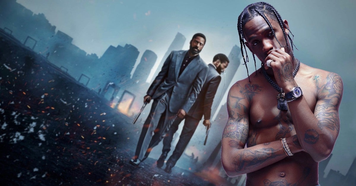 Вышло видео о создании трека Трэвиса Скотта The Plan для «Довода». В ролике много кадров со съемок - изображение обложка