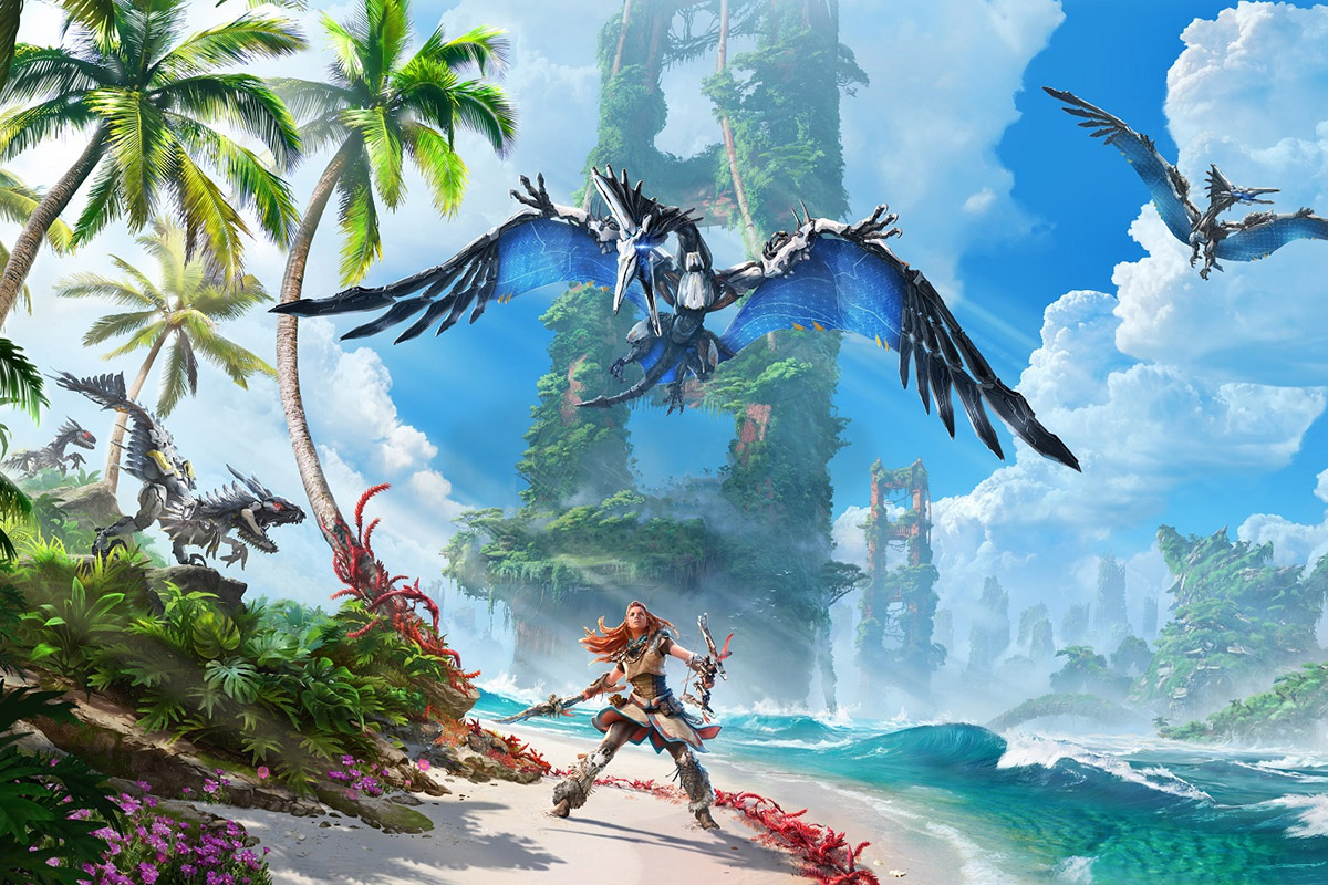 Новый трейлер Horizon: Forbidden West посвятили машинам Запретного Запада - изображение обложка