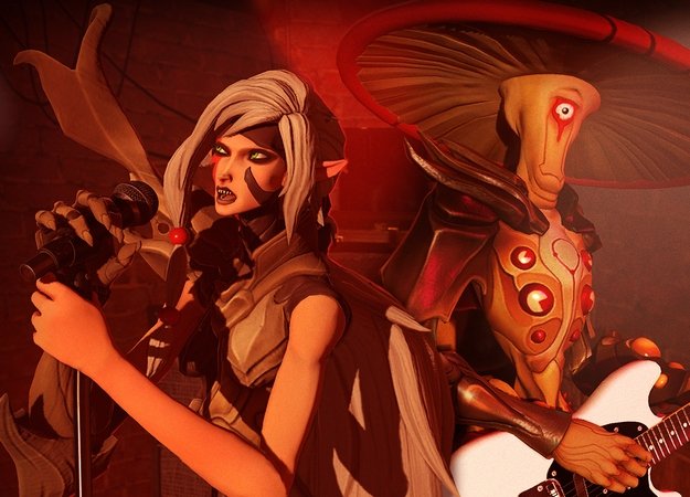 Rock Band 4 получит онлайновый мультиплеер и героев Battleborn - изображение обложка