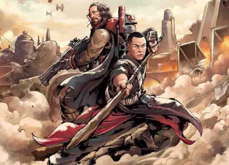 Роман во вселенной «Звездных войн» расскажет про Чиррута и Бейза - изображение обложка