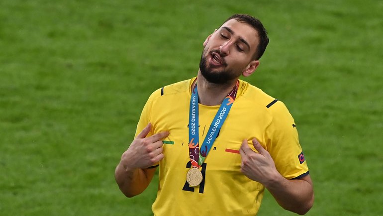 Вратаря сборной Италии Джанлуиджи Доннарумму признали лучшим игроком Евро-2020 - изображение обложка