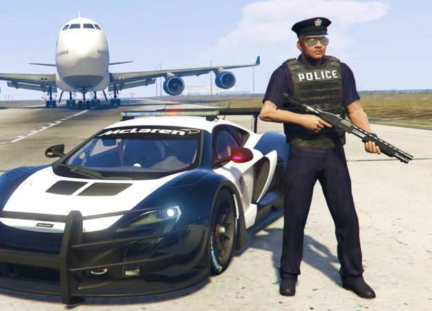 Гифка дня: как работает американская полиция на примере Grand Theft Auto 5 - изображение обложка