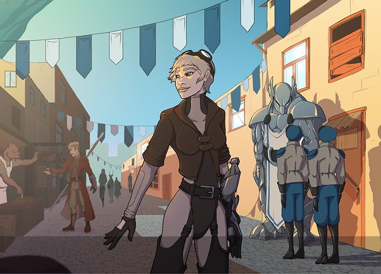 Красочная пошаговая RPG Grimshade ждет вашей поддержки на Kickstarter - изображение обложка