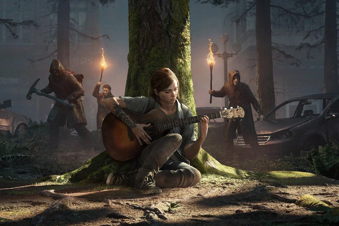 Появились новые фото со съёмок экранизации The Last of Us с рождественским духом - изображение обложка