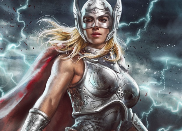 BossLogic нарисовал крутой постер «Тора: Любовь и гром» с Крисом Хемсвортом и Натали Портман - изображение обложка