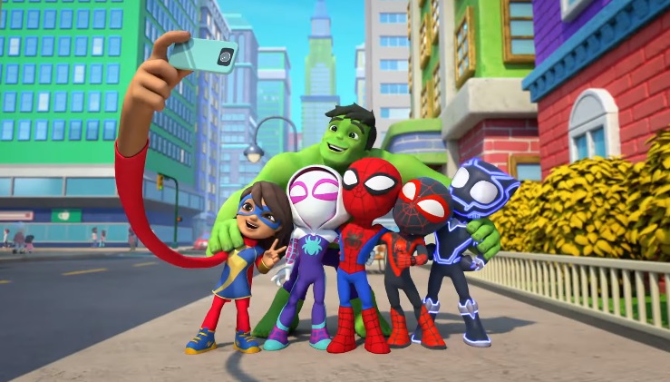 Disney назвал дату выхода нового мультсериала про Человека-паука и его друзей - изображение обложка