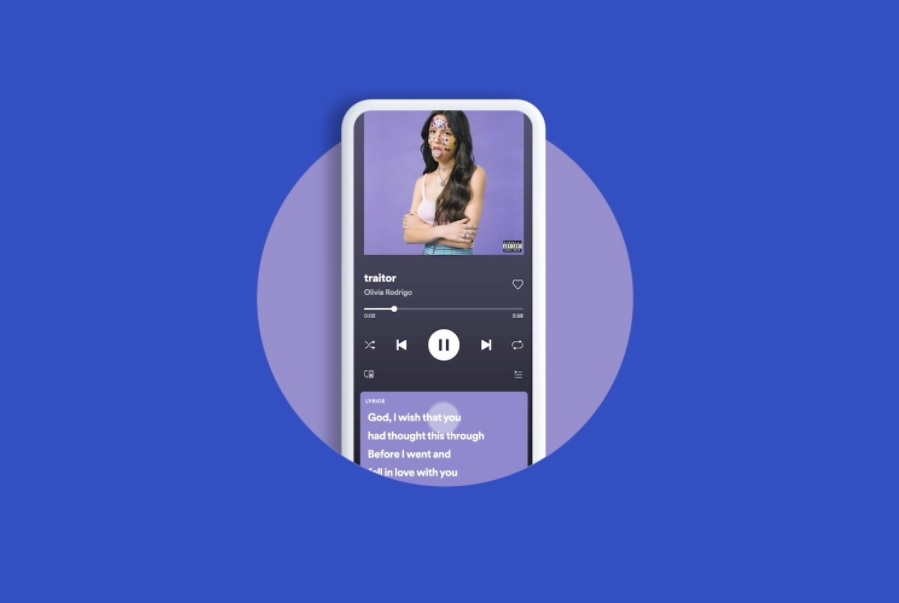 В Spotify для России появились тексты песен