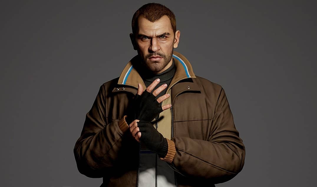 Художник показал реалистичный рендер Нико Беллика из GTA 4 - изображение обложка