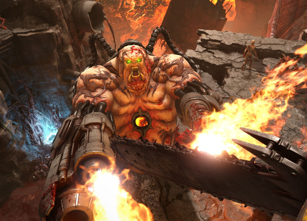 Трейлер Doom Eternal с E3 2019 воссоздали в стилистике оригинальной игры - изображение обложка