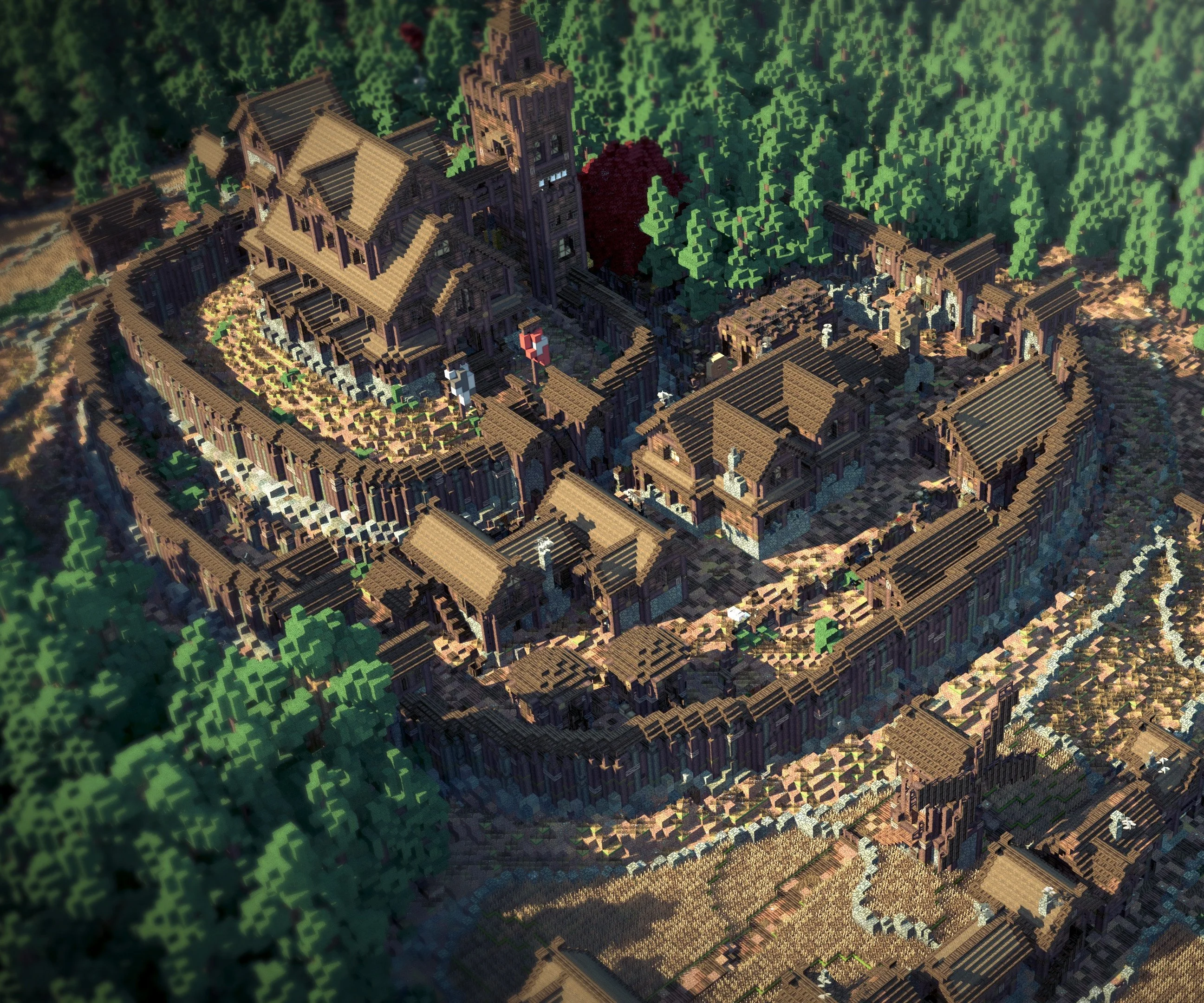 125 человек отстраивают «Игру престолов» в Minecraft - изображение 1