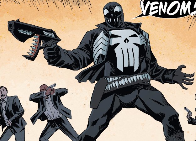 Насколько эффективен был бы Каратель, если бы у него был симбиот Веном? - изображение обложка