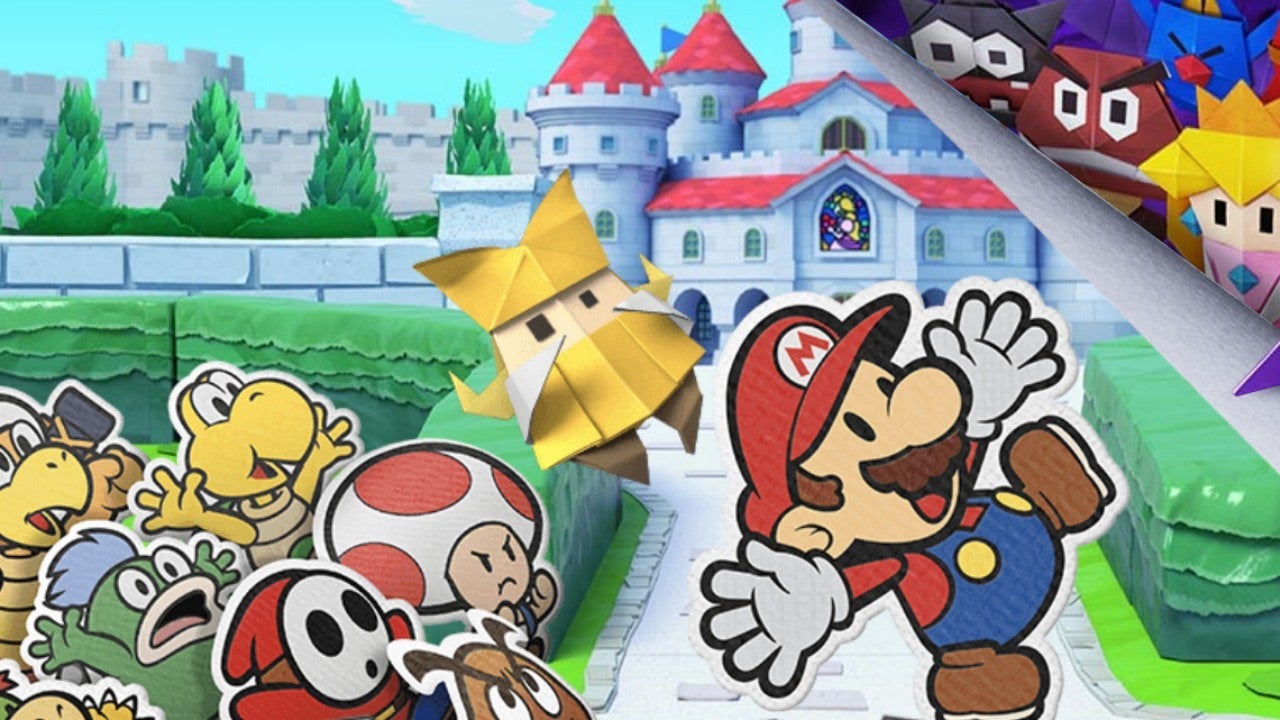 Paper Mario: The Origami King выходит 17 июля. Что о ней пишут критики - изображение обложка