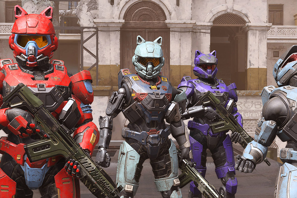Шлем с кошачьими ушками из мультиплеера Halo: Infinite вызвал восторг у игроков - изображение обложка