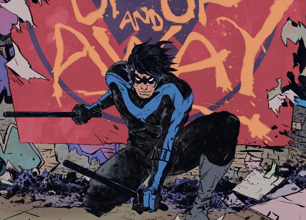 В мире комикса Nightwing: The New Order суперспособности вне закона - изображение обложка