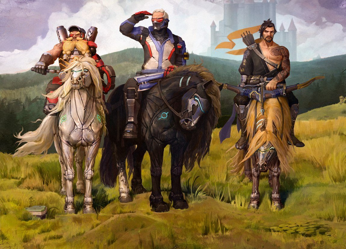 Overwatch и русская живопись XIX века созданы друг для друга - изображение обложка