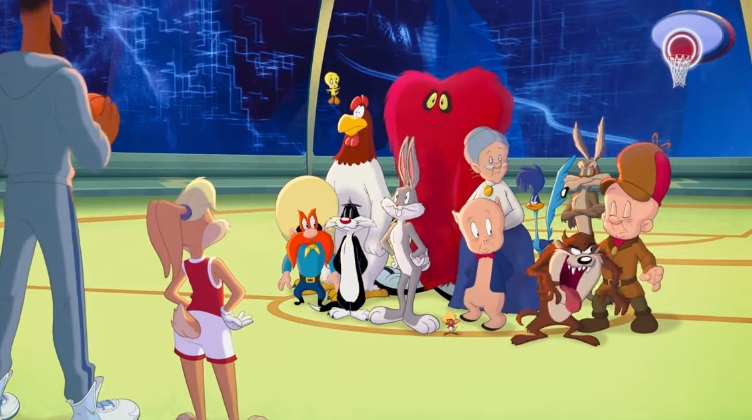 Мультяшки, Леброн Джеймс и баскетбол: вышел новый трейлер фильма «Космический джем 2» - изображение обложка