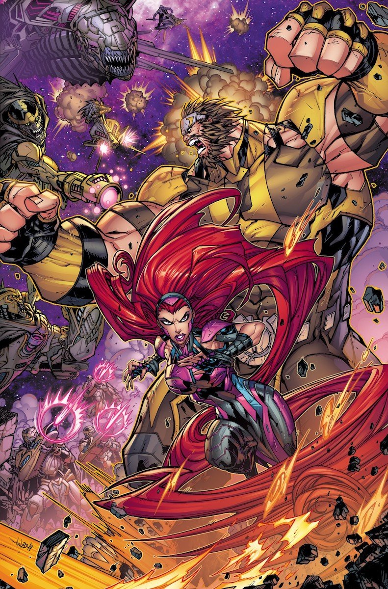 Сценарист комикса Royals рассказал о путешествии нелюдей в космос - изображение обложка