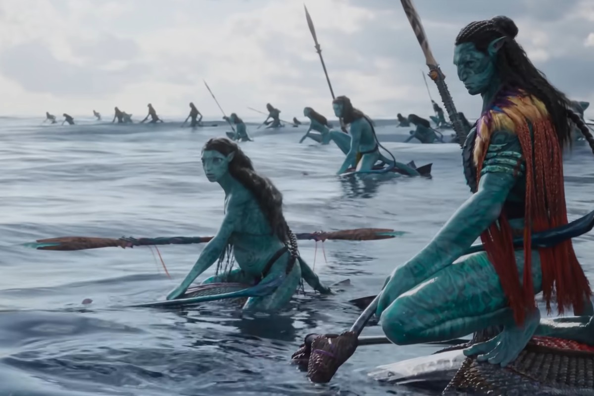 Обложка: кадр из трейлера ленты «Аватар: Путь воды»