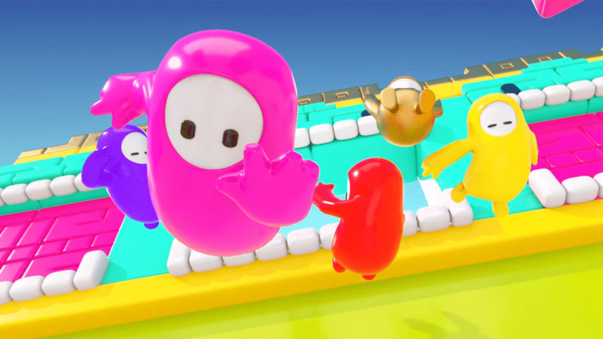 Заботливый игрок в Fall Guys помог противнику избежать вылета. Поступок удивил авторов игры - изображение обложка