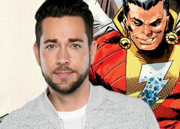 Закари Ливай сыграет Шазама в фильме DC. Bosslogic уже нарисовал потрясающий арт - изображение обложка