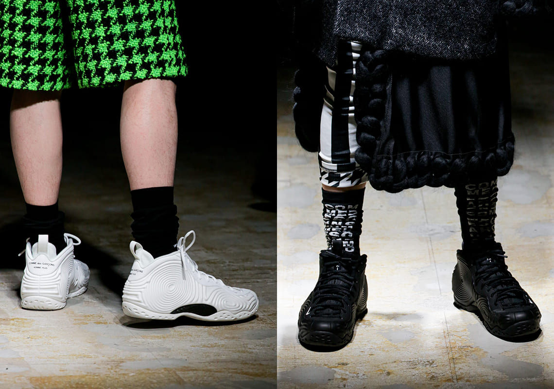 COMME des GARCONS HOMME PLUS представил коллаборацию с Nike Air Foamposite One