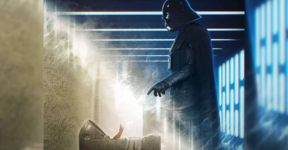 «Оби-Ван Кеноби»: художник показал постер с Дартом Вейдером и маленьким Люком Скайуокером - изображение обложка