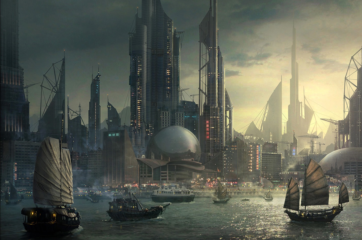 Художник из Ubisoft показал в Twitter арты отмененной игры в сеттинге киберпанка  - изображение обложка