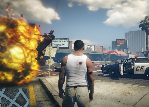 Сам себе режиссер: в GTA V воспроизвели сцену из фильма «Такси» - изображение обложка