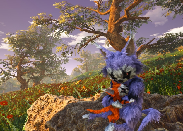 На новых потрясающих скриншотах Biomutant показали робота с головой утки! - изображение обложка