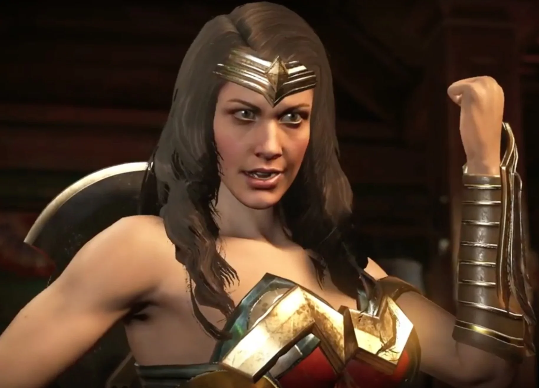 Чудо-женщина связала Супермена в новом трейлере Injustice 2  - изображение обложка