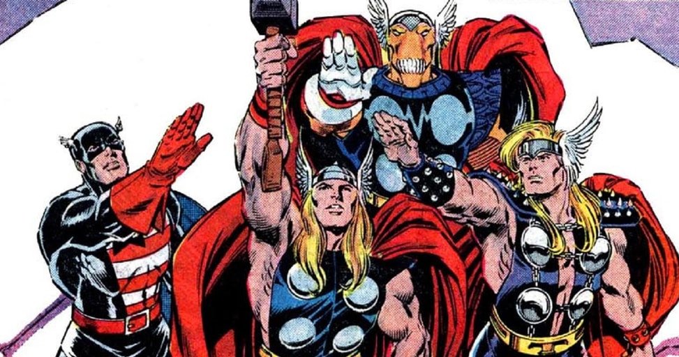 Кто в комиксах поднимал молот Тора? - изображение обложка