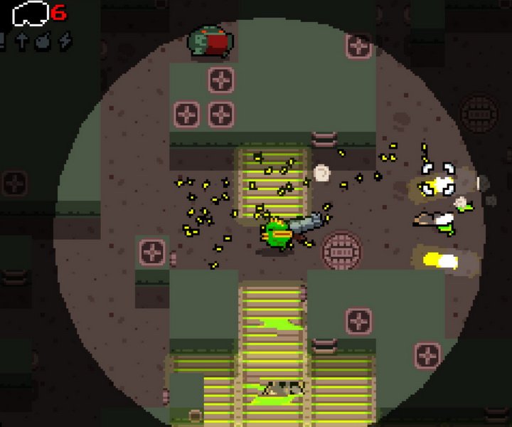 В трейлере Nuclear Throne мутантов убивают лопатой - изображение обложка