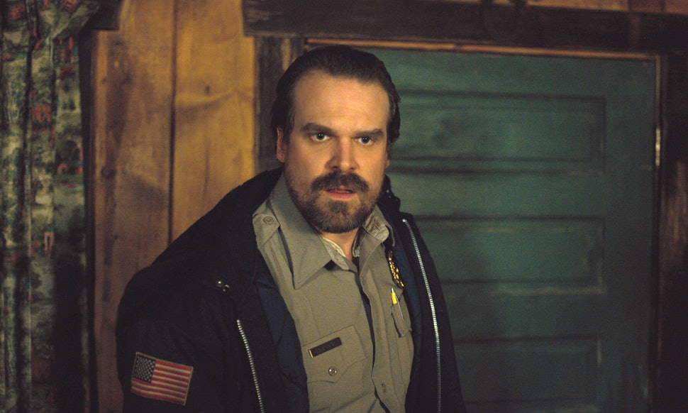 Шериф Хоппер из сериала «Очень странные дела» провел свадебную церемонию за 125 тысяч ретвитов - изображение обложка