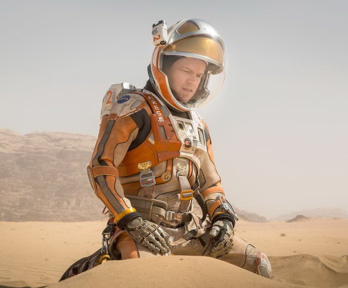 Первые кадры «Марсианина» Ридли Скотта уже порождают мемы - изображение обложка