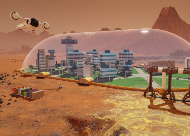 «Сияющий бриллиант»: судя по отзывам критиков, из Surviving Mars получилась отличная игра! - изображение обложка