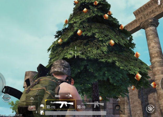 В PUBG Mobile вышел праздничный ивент. Украсил ель — получи лут - изображение обложка