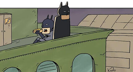 Что делают супергерои, когда не спасают мир? Галерея пародийных комиксов - изображение обложка