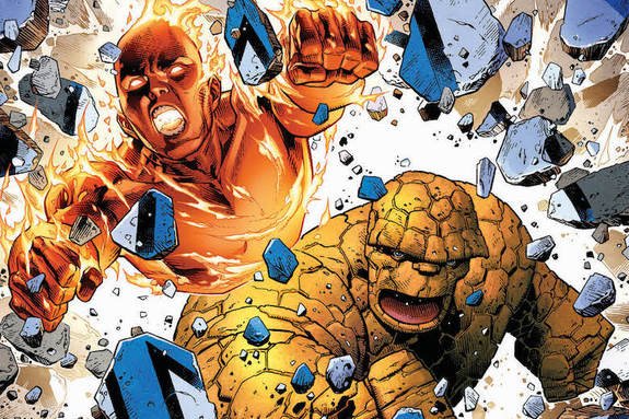 Существо и Человек-Факел попытаются вернуть Фантастическую четверку - изображение обложка